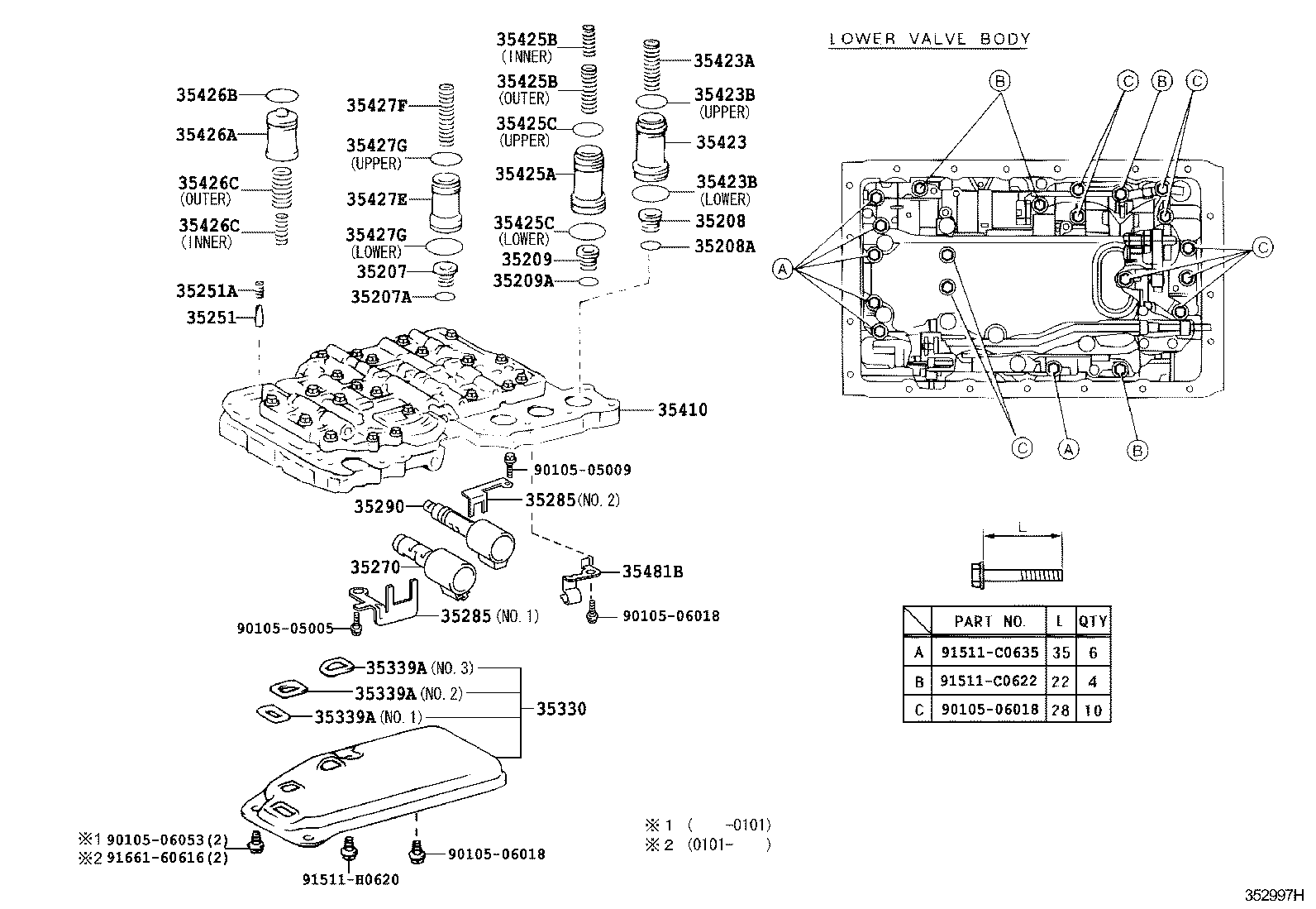 35410-3A040 BODY ASSY, TRANSMISSION VALVE product image