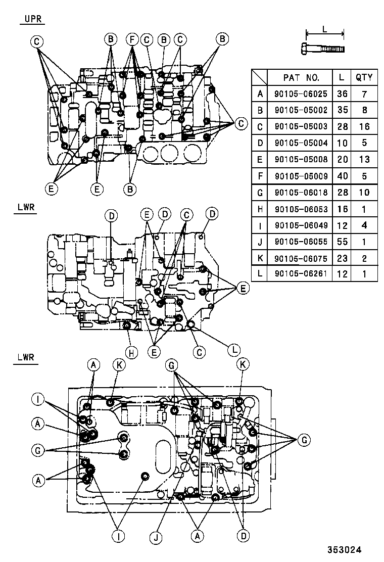 35432-30610 PLATE, VALVE BODY, NO.1 product image
