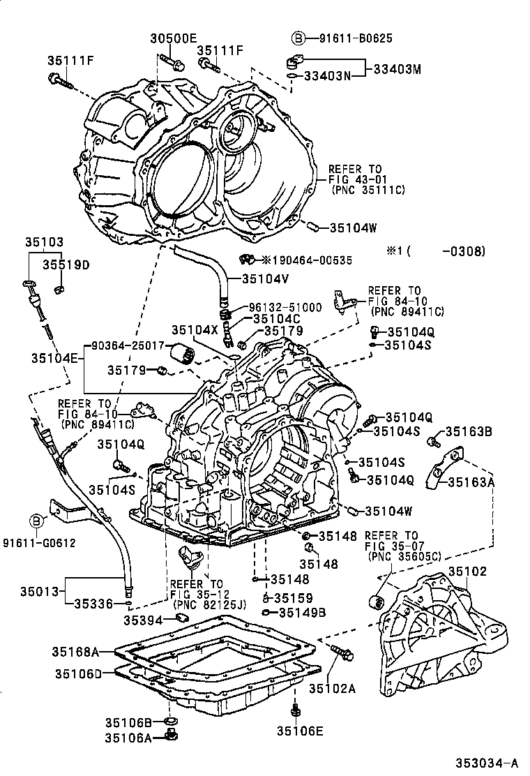 Toyota 35103-48080 GAGE SUB-ASSY, TRANSMISSION OIL LEVEL