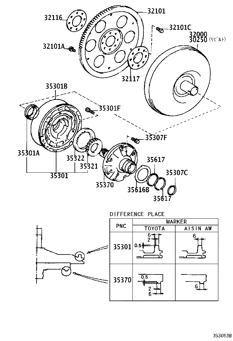 32000-32050 CONVERTER ASSY, TORQUE product image