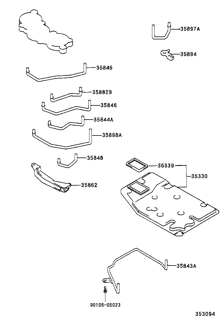 90501-18097 SPRING, COMPRESSION (FOR B-0 ACCUMULATOR PISTON) product image