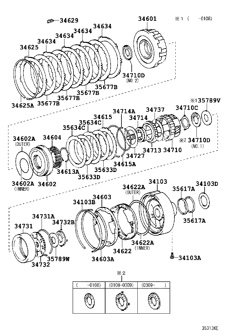 34710-50040 GEAR ASSY, OVERDRIVE PLANETARY product image