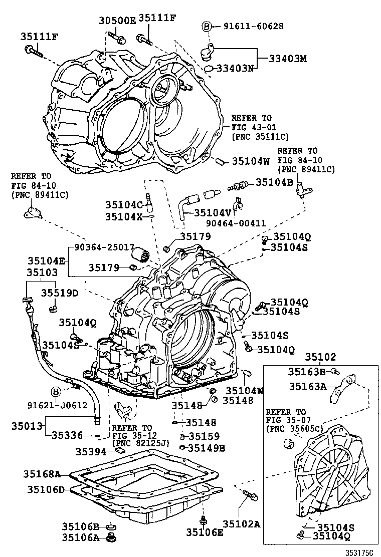 35013-44090 TUBE SUB-ASSY, TRANSMISSION OIL FILLER product image