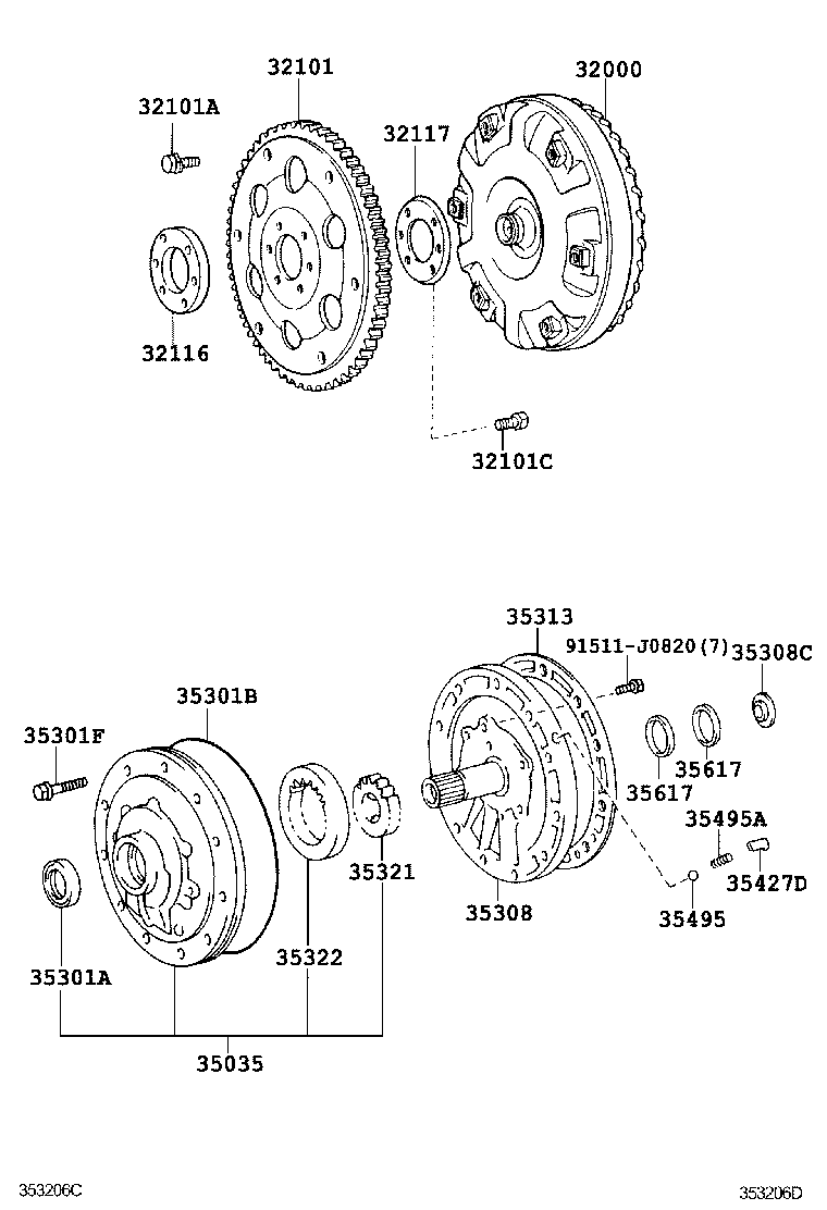 32000-25040 CONVERTER ASSY, TORQUE product image
