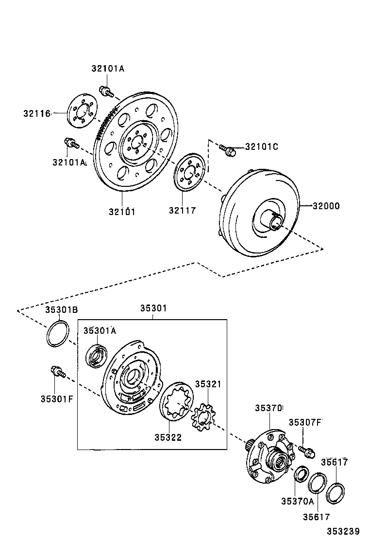 90148-60027 BOLT (FOR STATOR SHAFT) product image