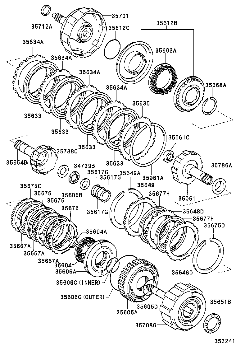 90374-22008 BEARING, THRUST NEEDLE ROLLER product image