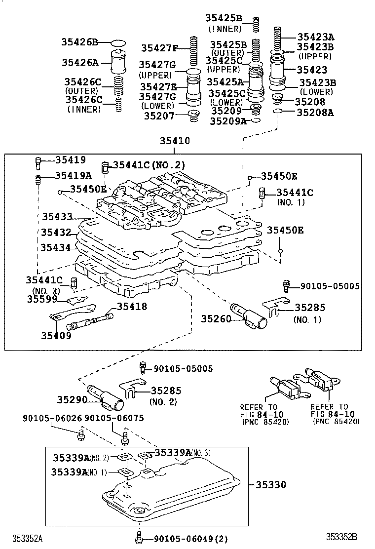 35410-60360 BODY ASSY, TRANSMISSION VALVE product image