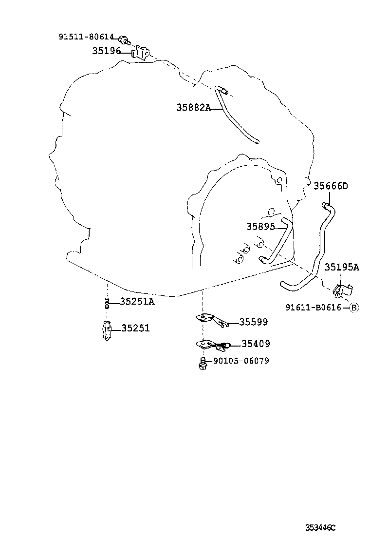 82125-06010 WIRE, TRANSMISSION product image