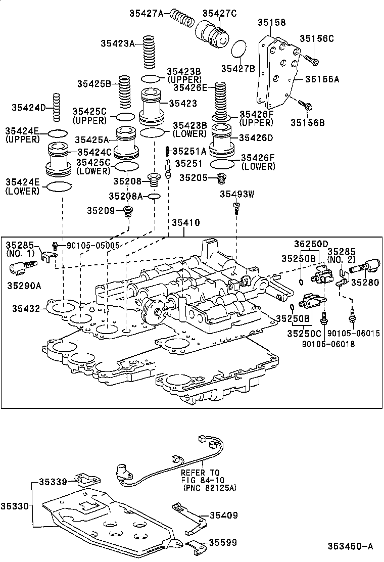 90501-09151 SPRING, COMPRESSION (FOR ACCUMULATOR PISTON NO.1) product image