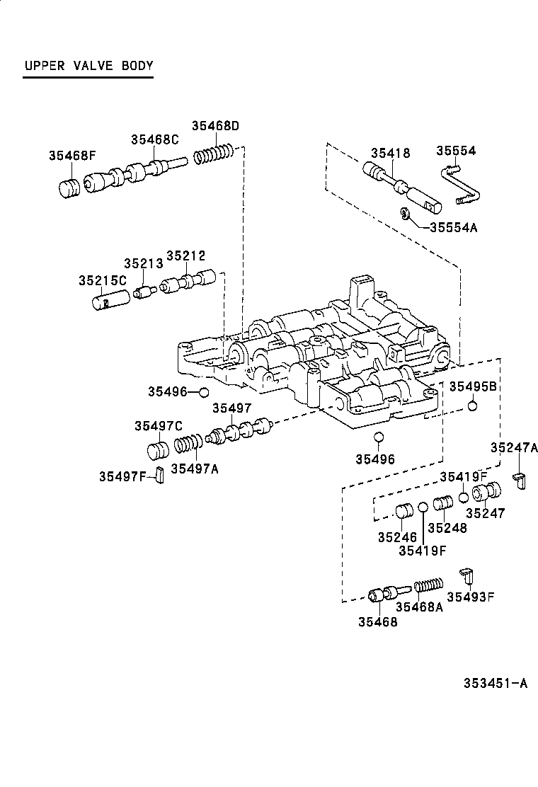 90501-09151 SPRING, COMPRESSION (FOR ACCUMULATOR PISTON NO.1) product image