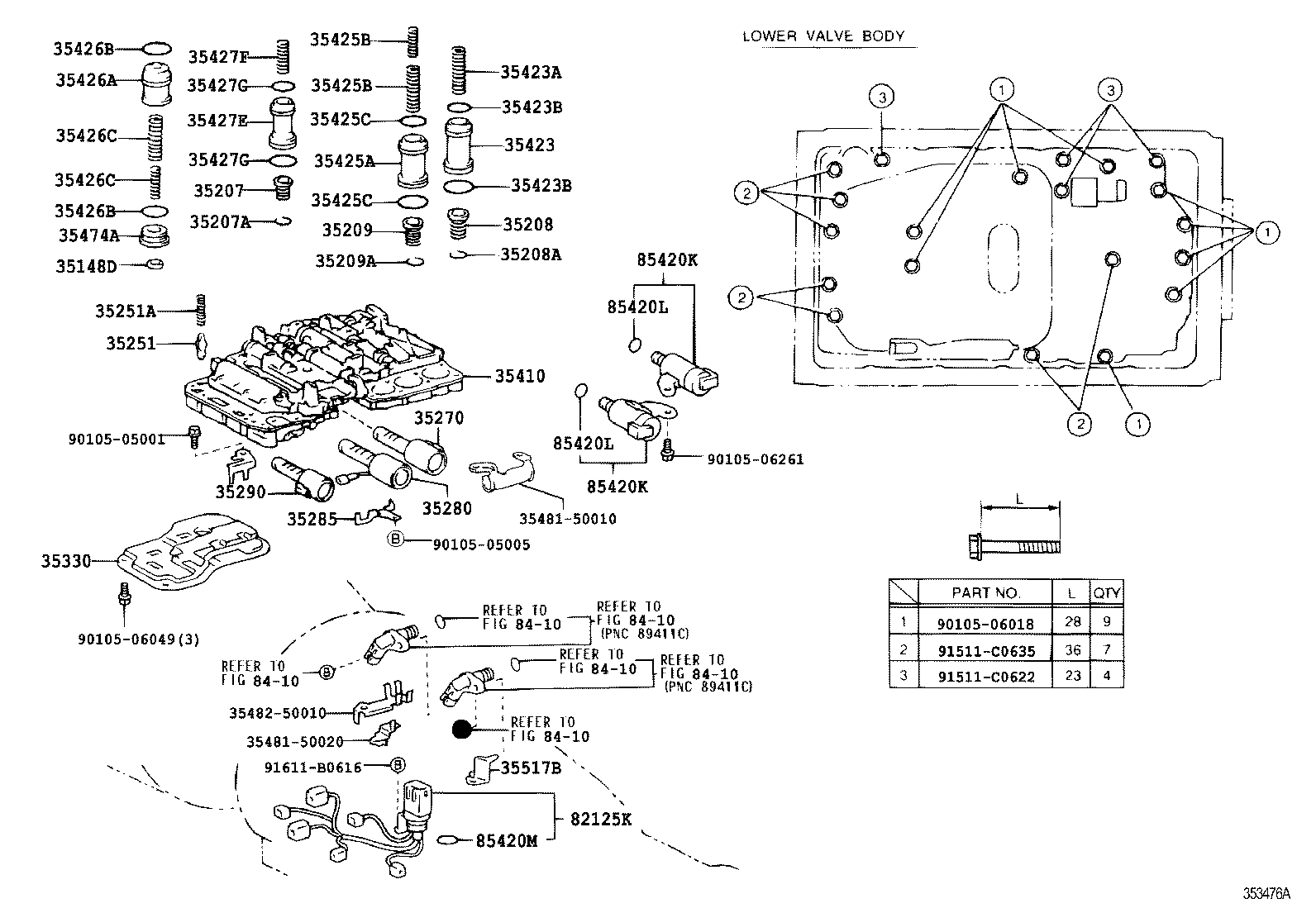 82125-31010 WIRE, TRANSMISSION product image