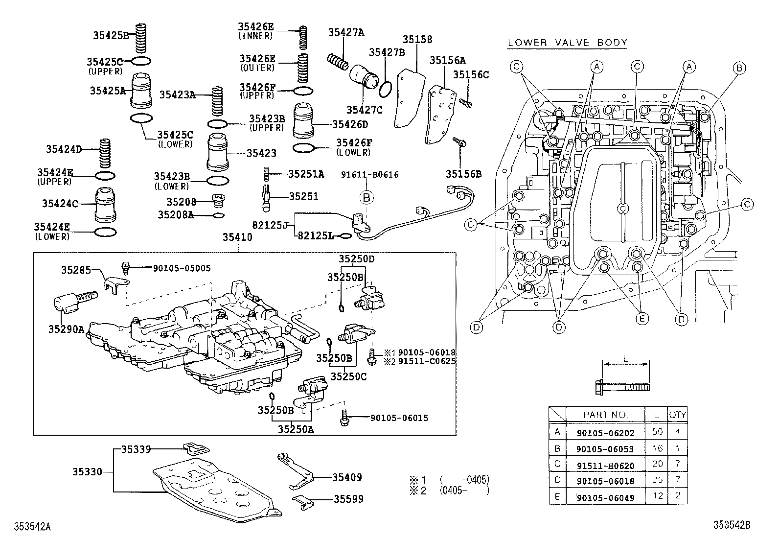 35250-12060 SOLENOID ASSY, TRANSMISSION, NO.3 product image