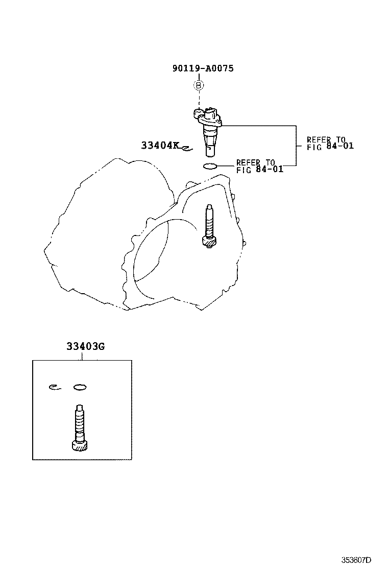 Toyota 33403-19635 GEAR SUB-ASSY, SPEEDOMETER DRIVEN (ATM)