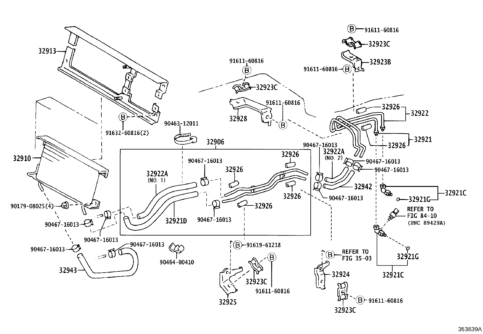 32910-65020 COOLER ASSY, OIL product image