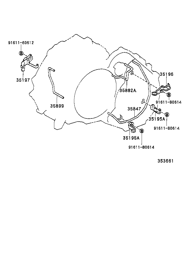 35410-12600 BODY ASSY, TRANSMISSION VALVE product image
