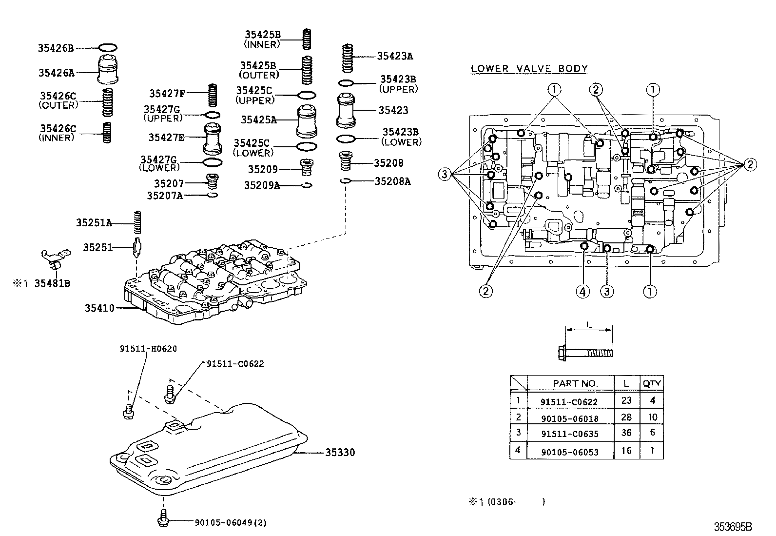 35410-35690 BODY ASSY, TRANSMISSION VALVE product image
