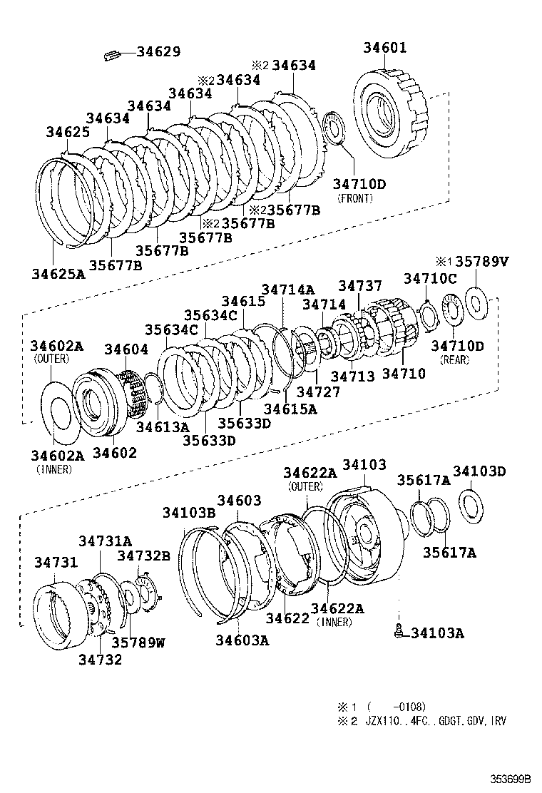 34710-30101 GEAR ASSY, OVERDRIVE PLANETARY product image