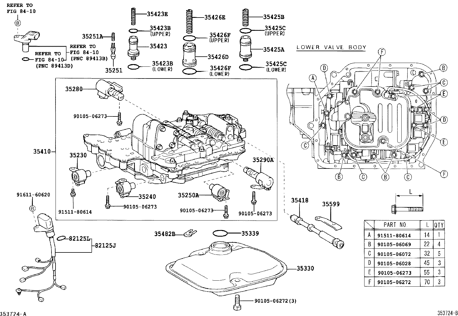 35410-12840 BODY ASSY, TRANSMISSION VALVE product image
