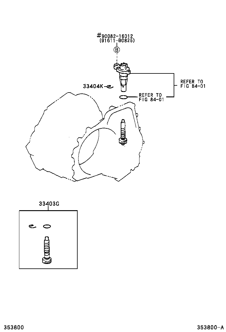 Toyota 33403-29395 GEAR SUB-ASSY, SPEEDOMETER DRIVEN (ATM)