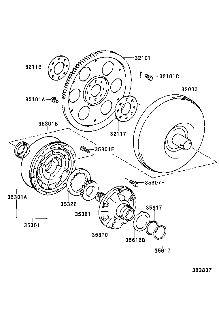 32000-48020 CONVERTER ASSY, TORQUE product image