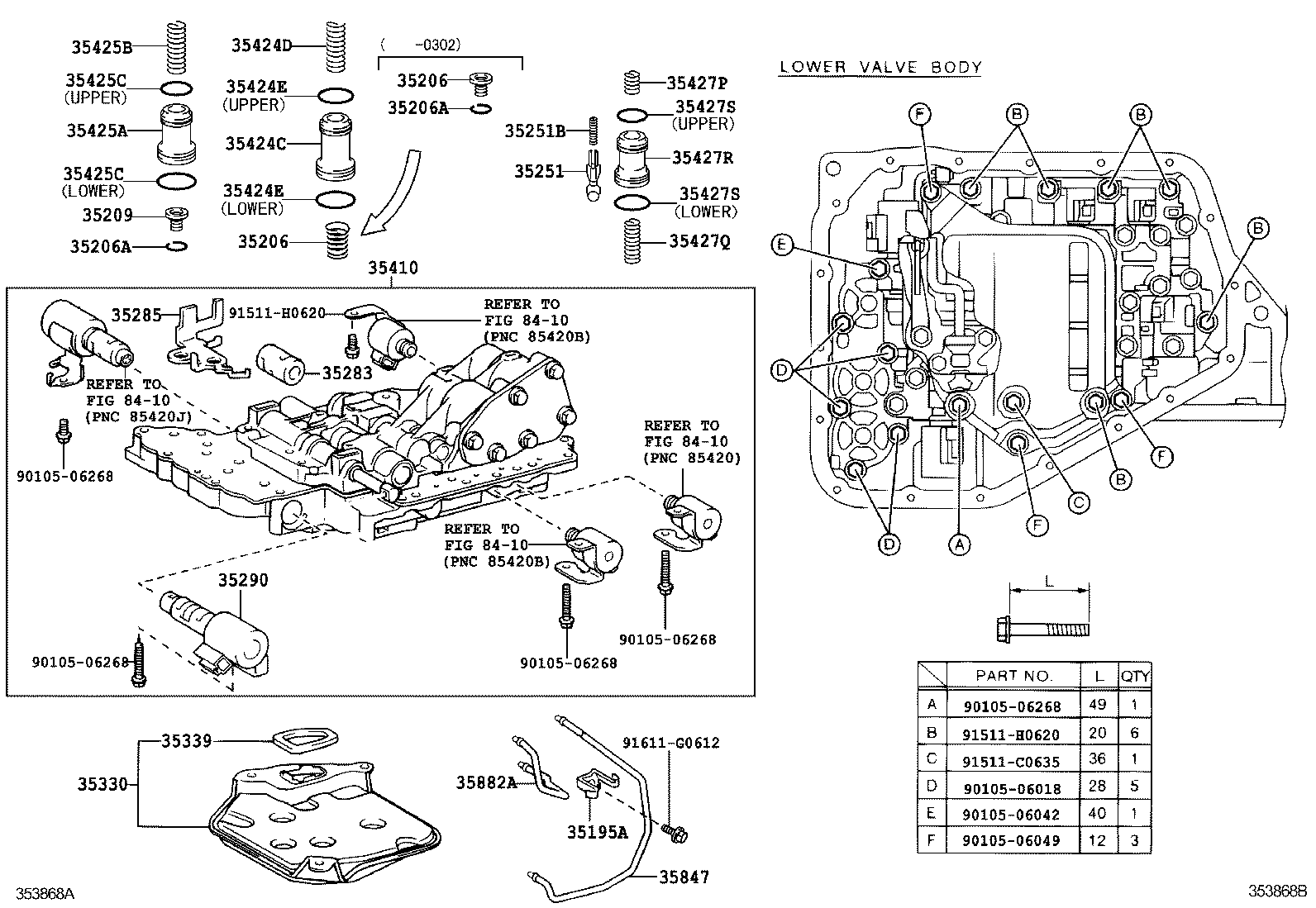 Toyota 35410-52030 BODY ASSY, TRANSMISSION VALVE