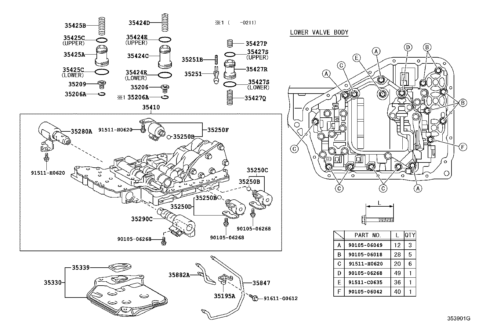 35410-52270 BODY ASSY, TRANSMISSION VALVE product image