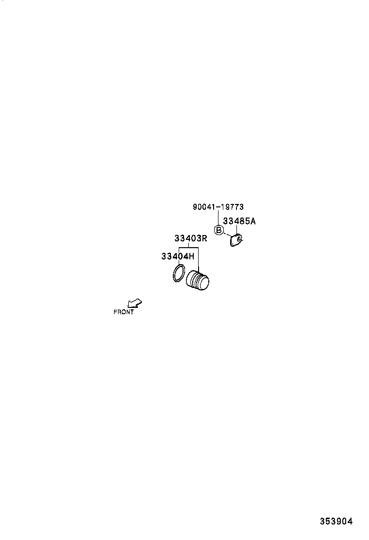 33403-97502 GEAR SUB-ASSY, SPEEDOMETER DRIVEN (ATM) product image