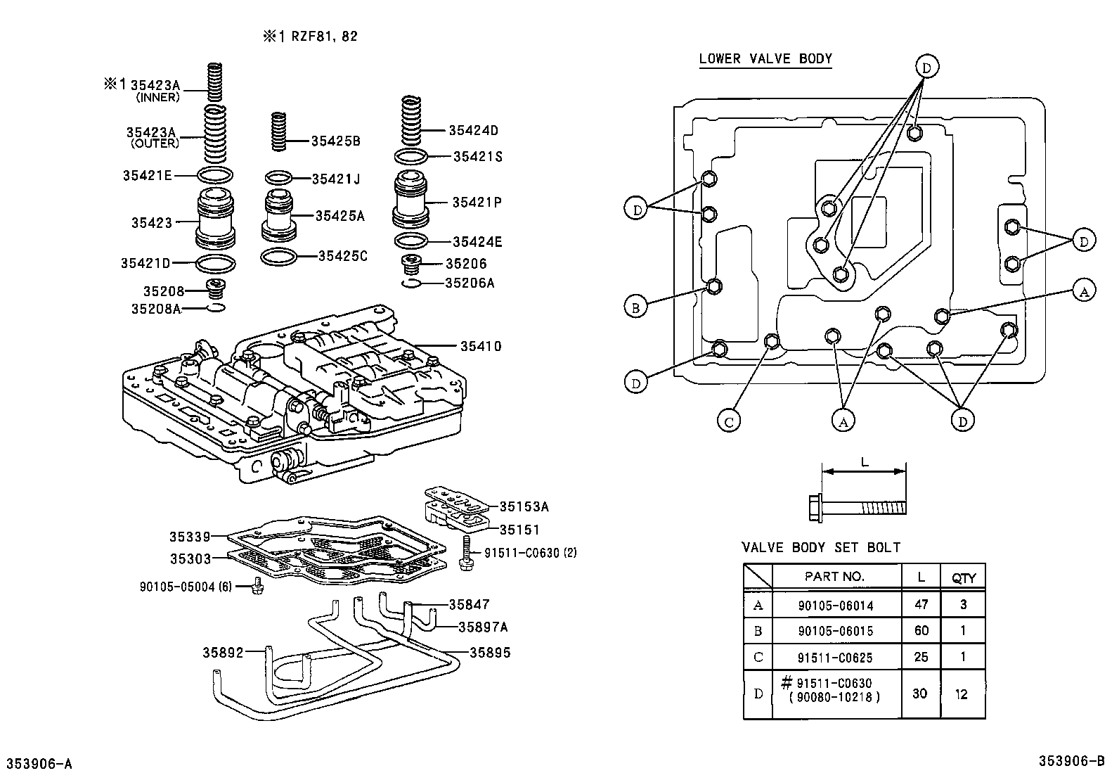 35409-22030 SPRING SUB-ASSY, MANUAL DETENT product image