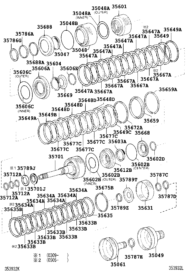 35601-60010 DRUM SUB-ASSY, CLUTCH product image