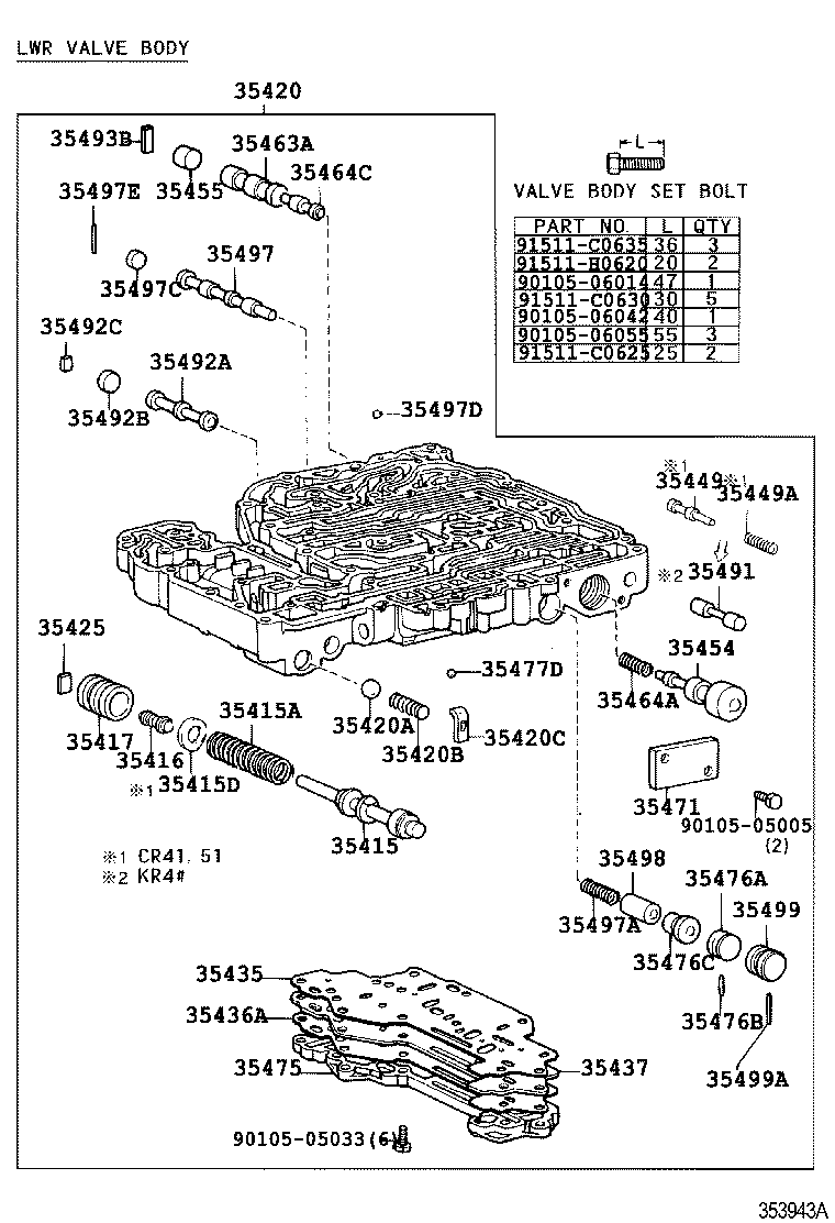 90501-28025 SPRING, COMPRESSION (FOR B-2 ACCUMULATOR PISTON) product image