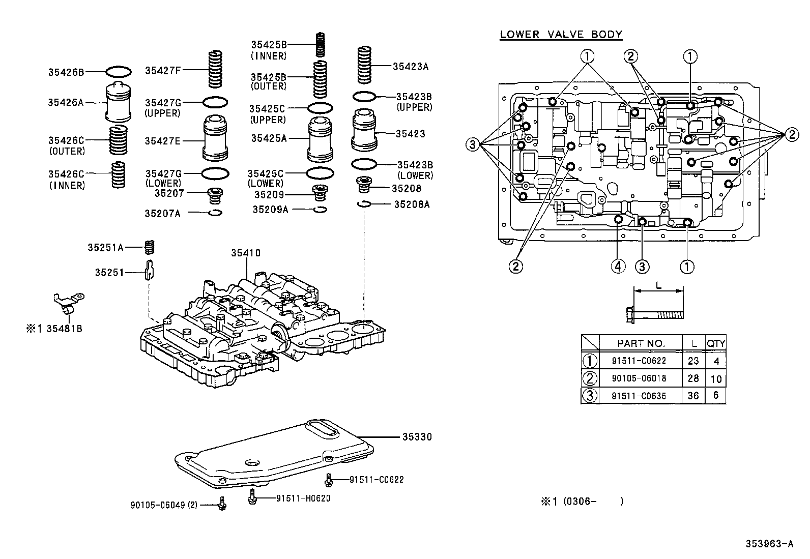 35432-35240 PLATE, VALVE BODY, NO.1 product image