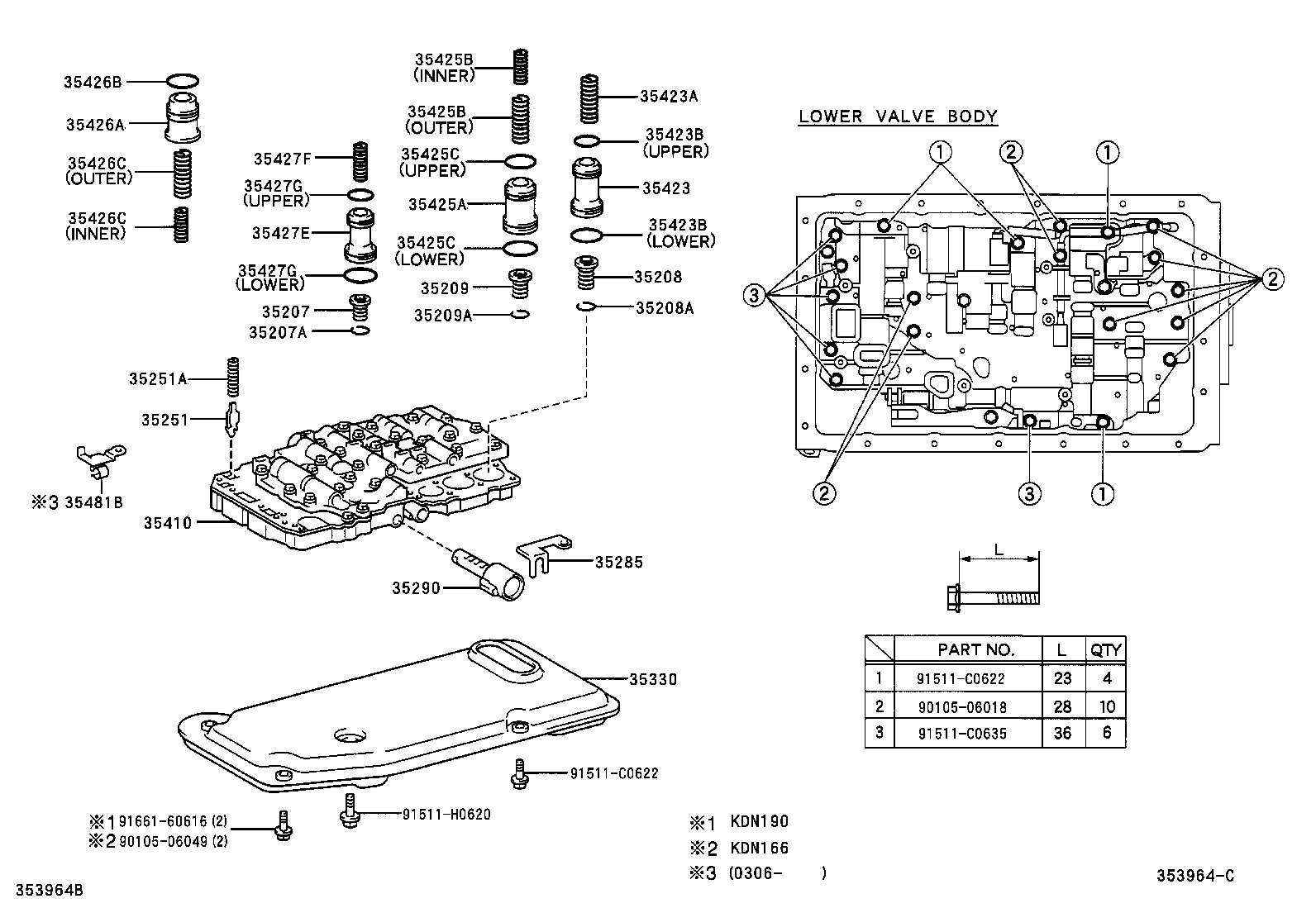 35432-35240 PLATE, VALVE BODY, NO.1 product image