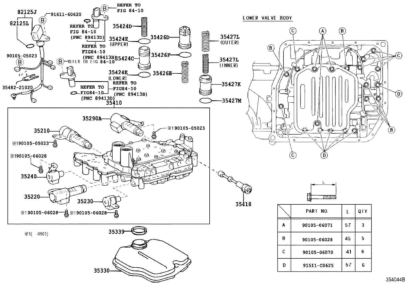 82125-44010 WIRE, TRANSMISSION product image