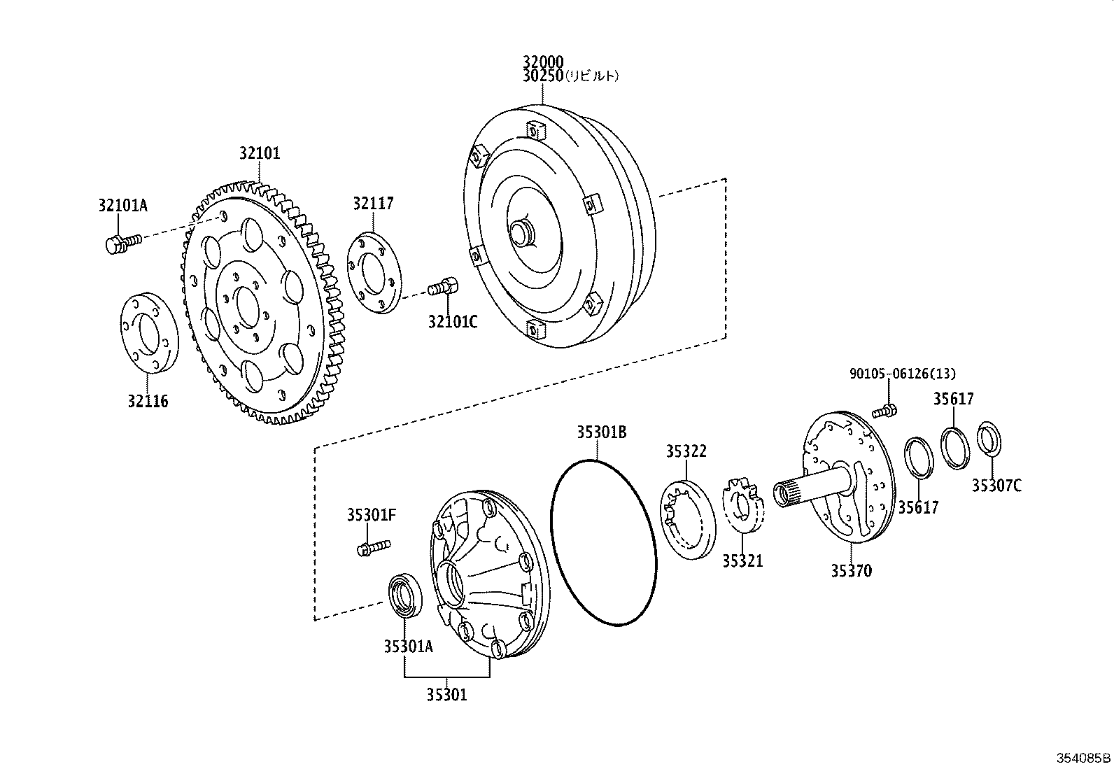 32000-43020 CONVERTER ASSY, TORQUE product image