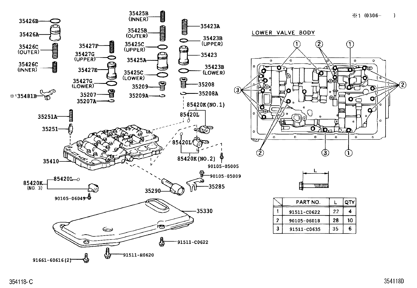 Toyota 35285-60020 PLATE, SOLENOID LOCK