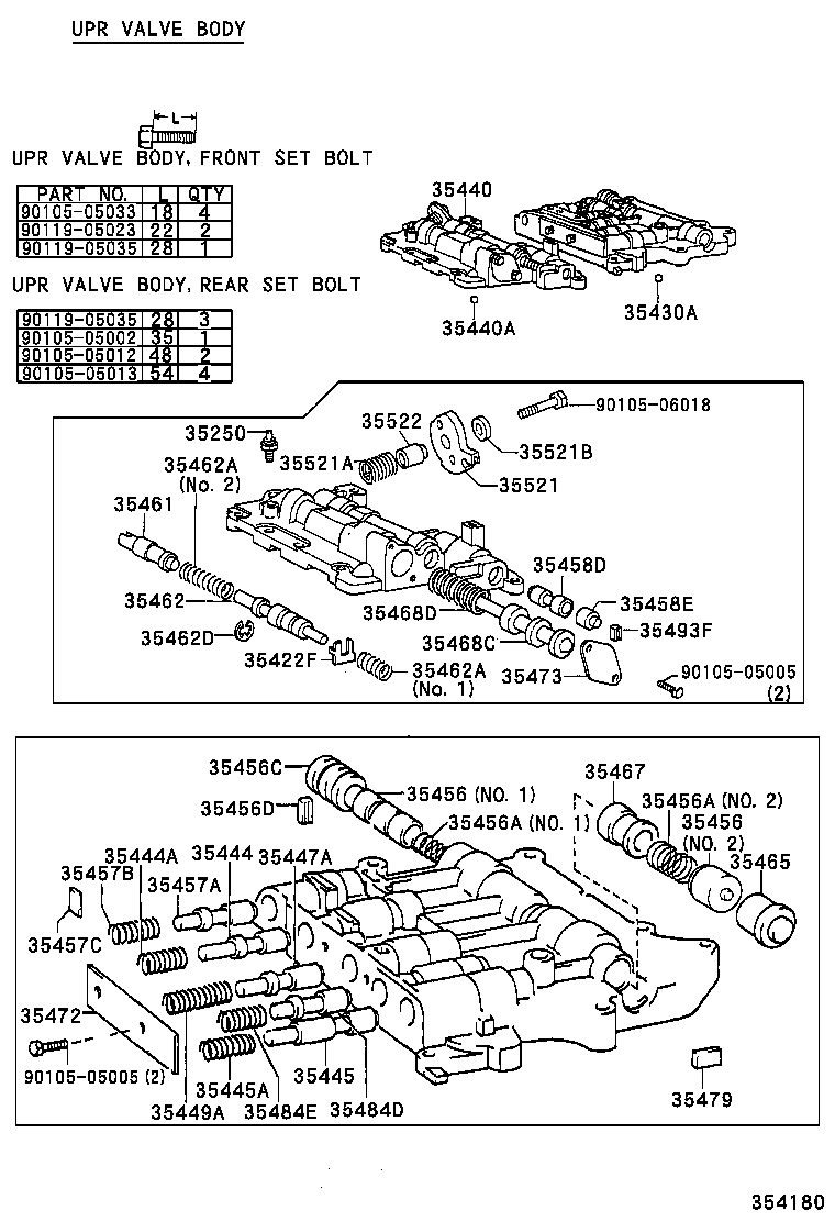 90501-28025 SPRING, COMPRESSION (FOR B-2 ACCUMULATOR PISTON) product image