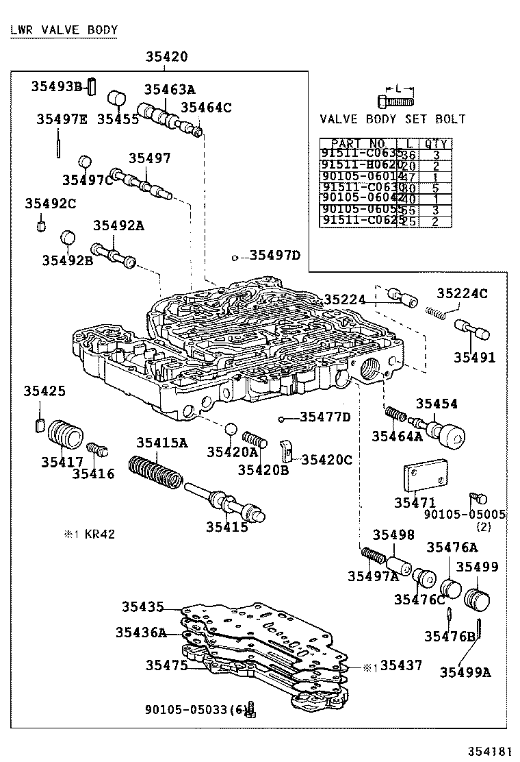 90501-28025 SPRING, COMPRESSION (FOR B-2 ACCUMULATOR PISTON) product image