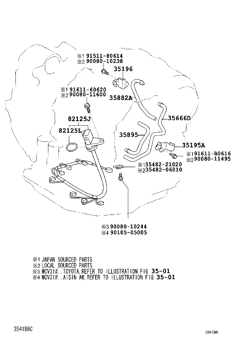 Thumbnail 5 for 35195-07010