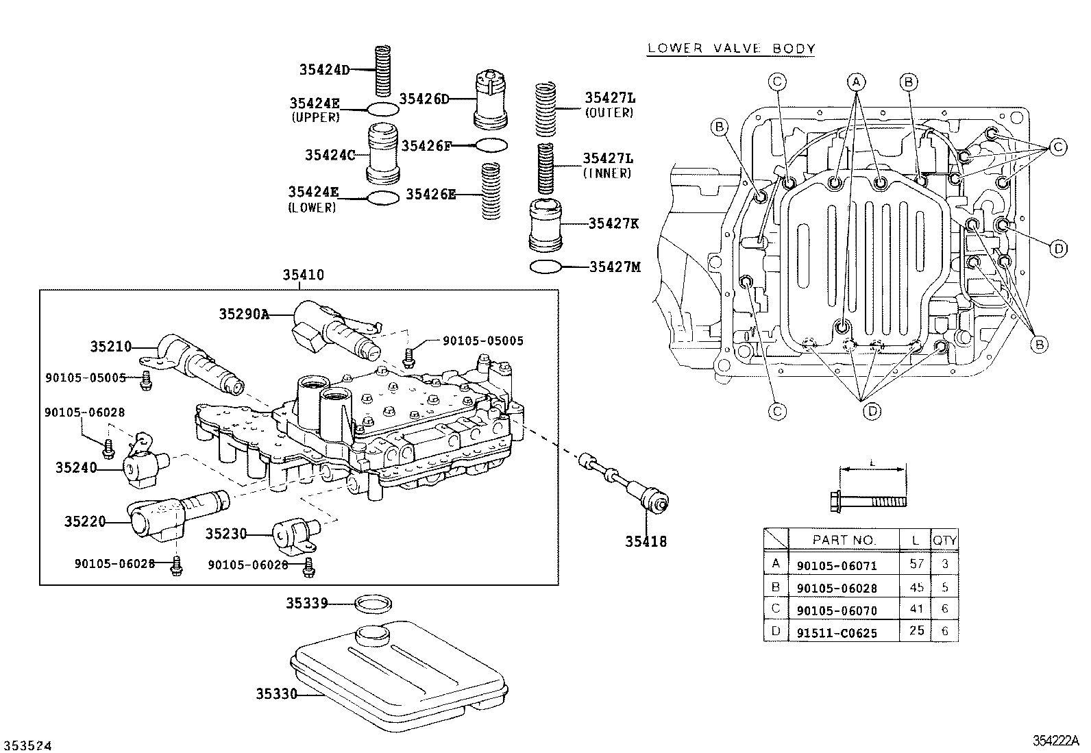 35280-52020 SOLENOID ASSY, LOCK UP CONTROL product image