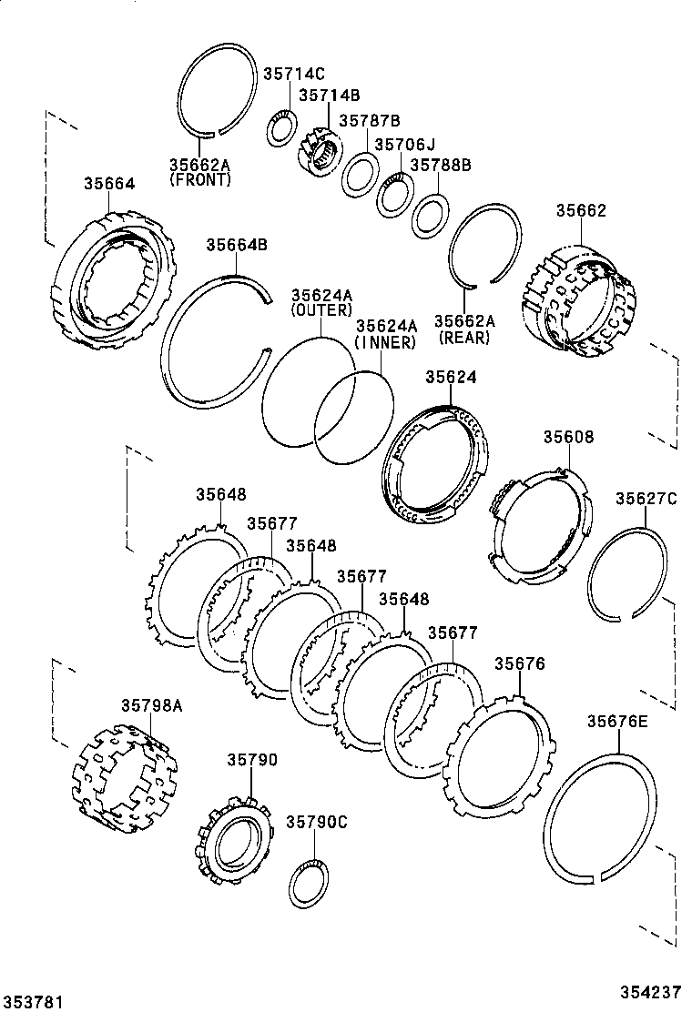 35662-28010 HUB, BRAKE product image