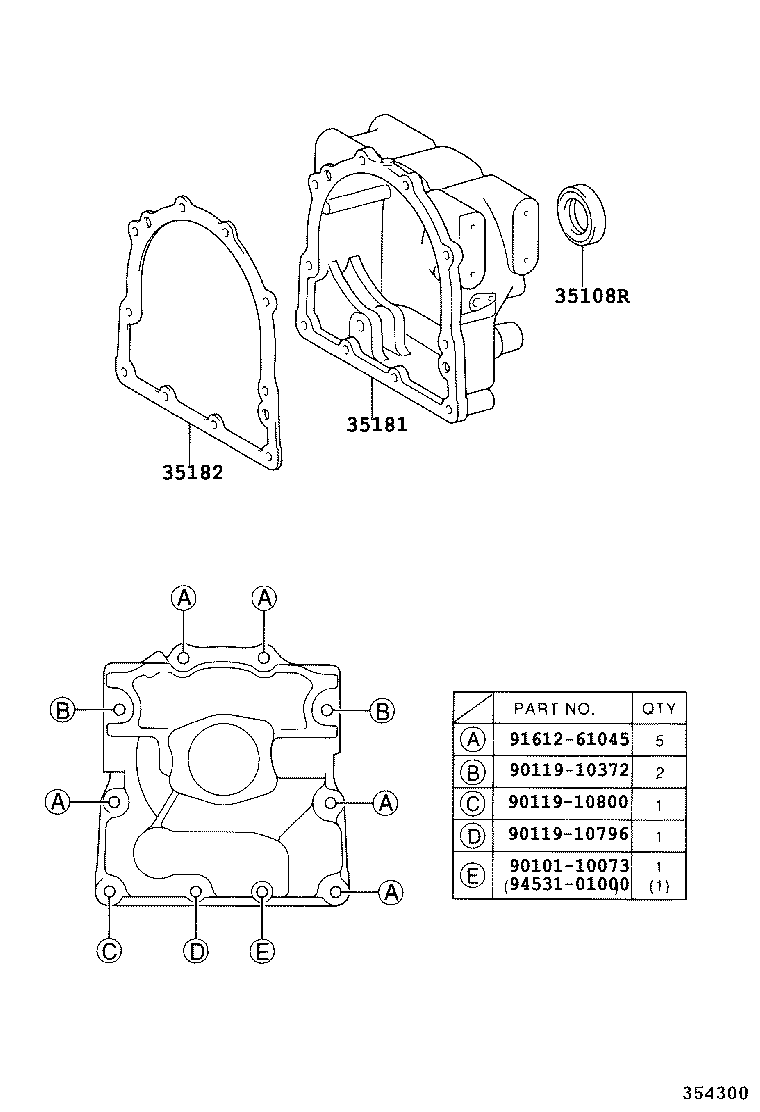 35181-37040 HOUSING, EXTENSION (ATM) product image