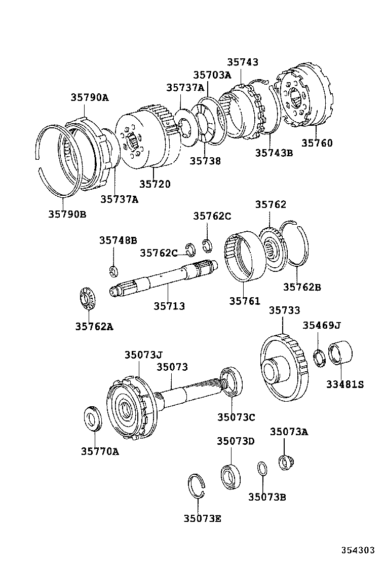 33481-37060 GEAR, SPEEDOMETER DRIVE (ATM) product image