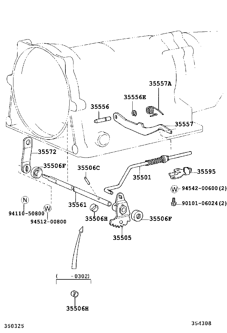 35520-28100 CABLE ASSY, THROTTLE product image