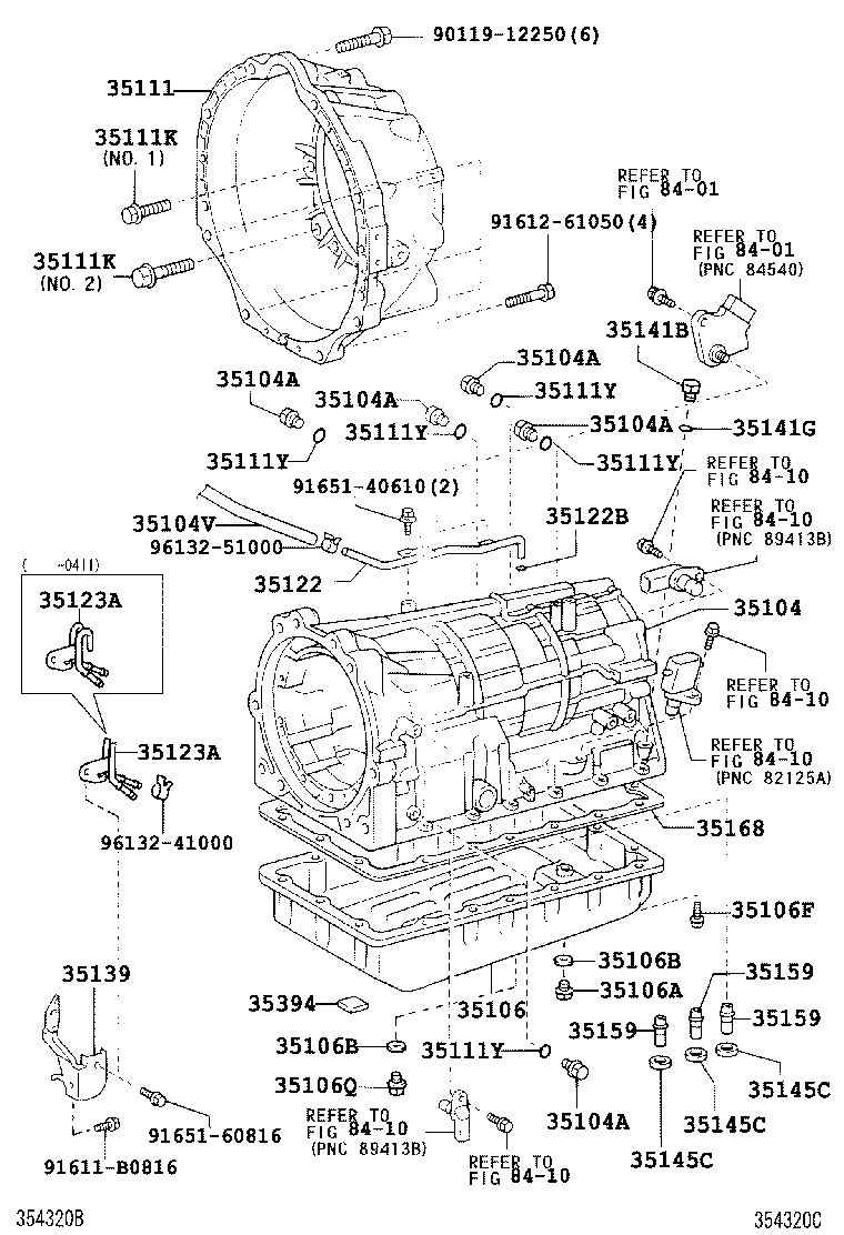 35013-60160 TUBE SUB-ASSY, TRANSMISSION OIL FILLER product image