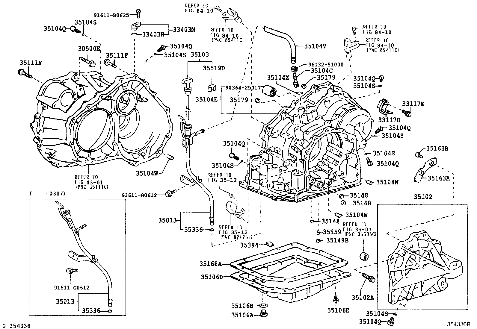 35013-42070 TUBE SUB-ASSY, TRANSMISSION OIL FILLER product image
