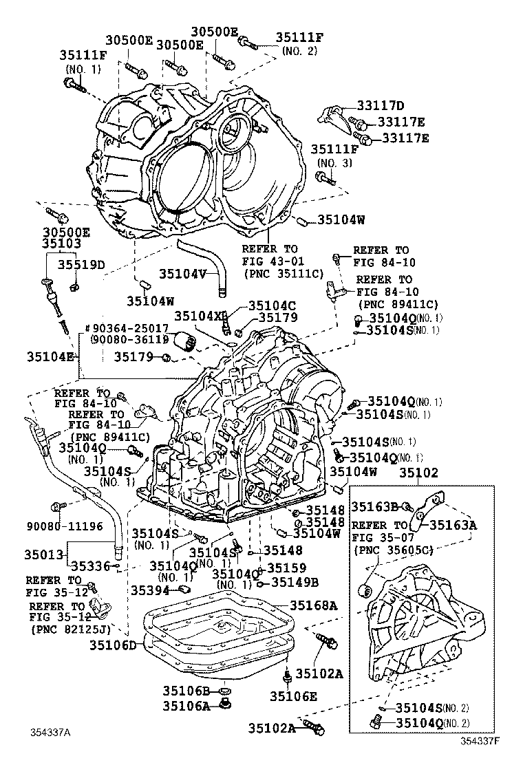 Toyota 35103-06111 GAGE SUB-ASSY, TRANSMISSION OIL LEVEL