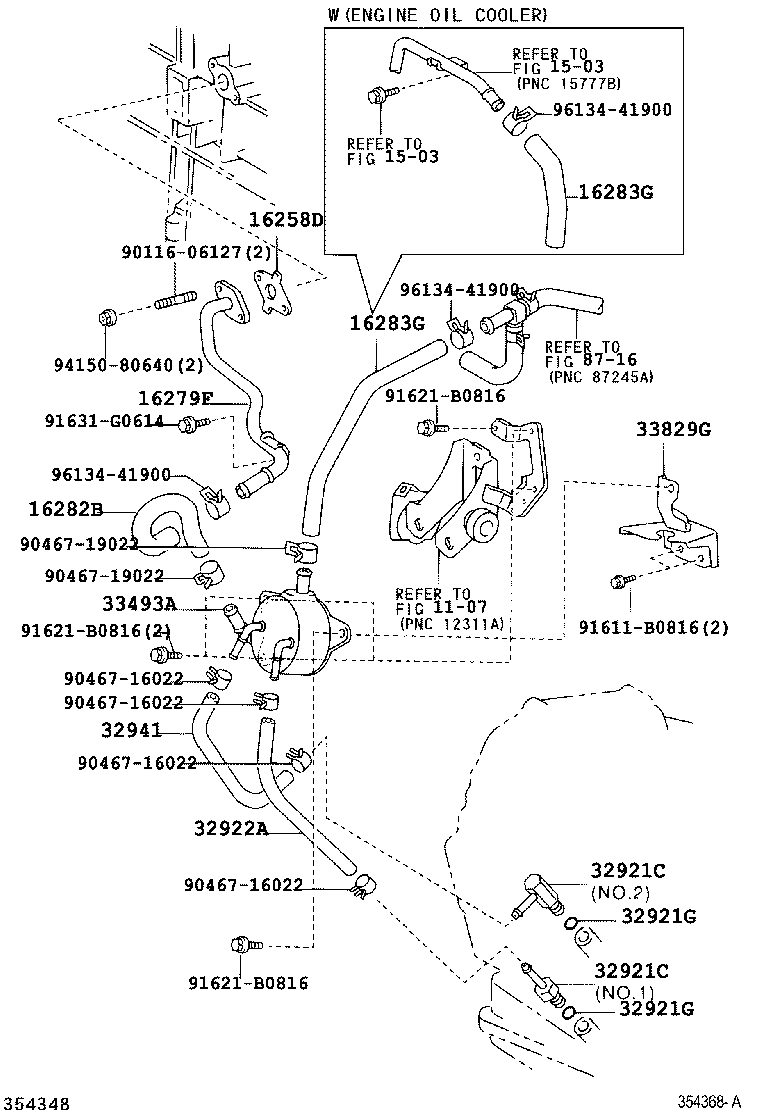 Toyota 33493-42020 COOLER, TRANSMISSION OIL