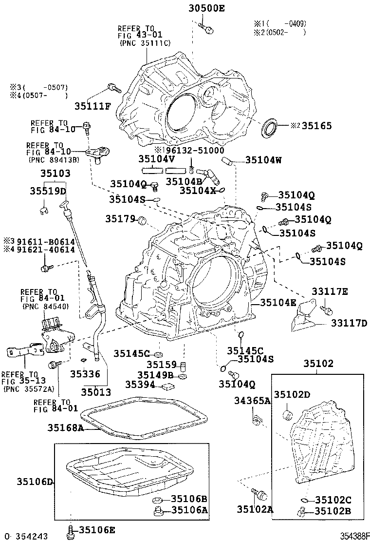 Toyota 35168-52020 GASKET, AUTOMATIC TRANSAXLE OIL PAN