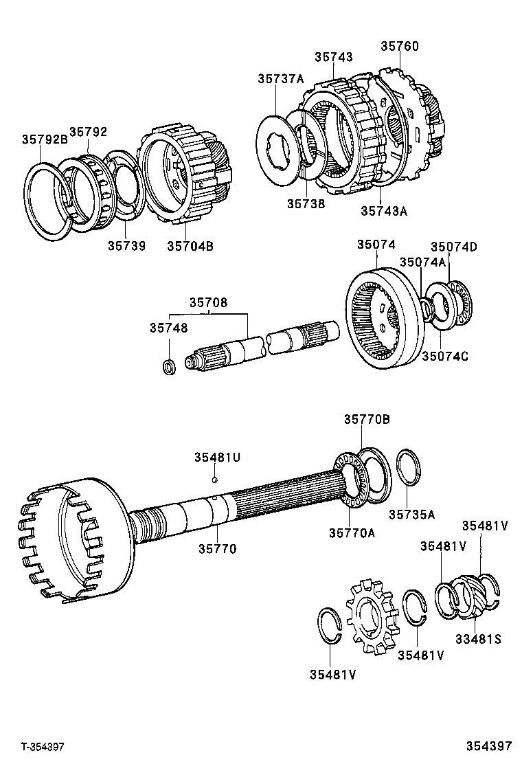33481-26120 GEAR, SPEEDOMETER DRIVE (ATM) product image