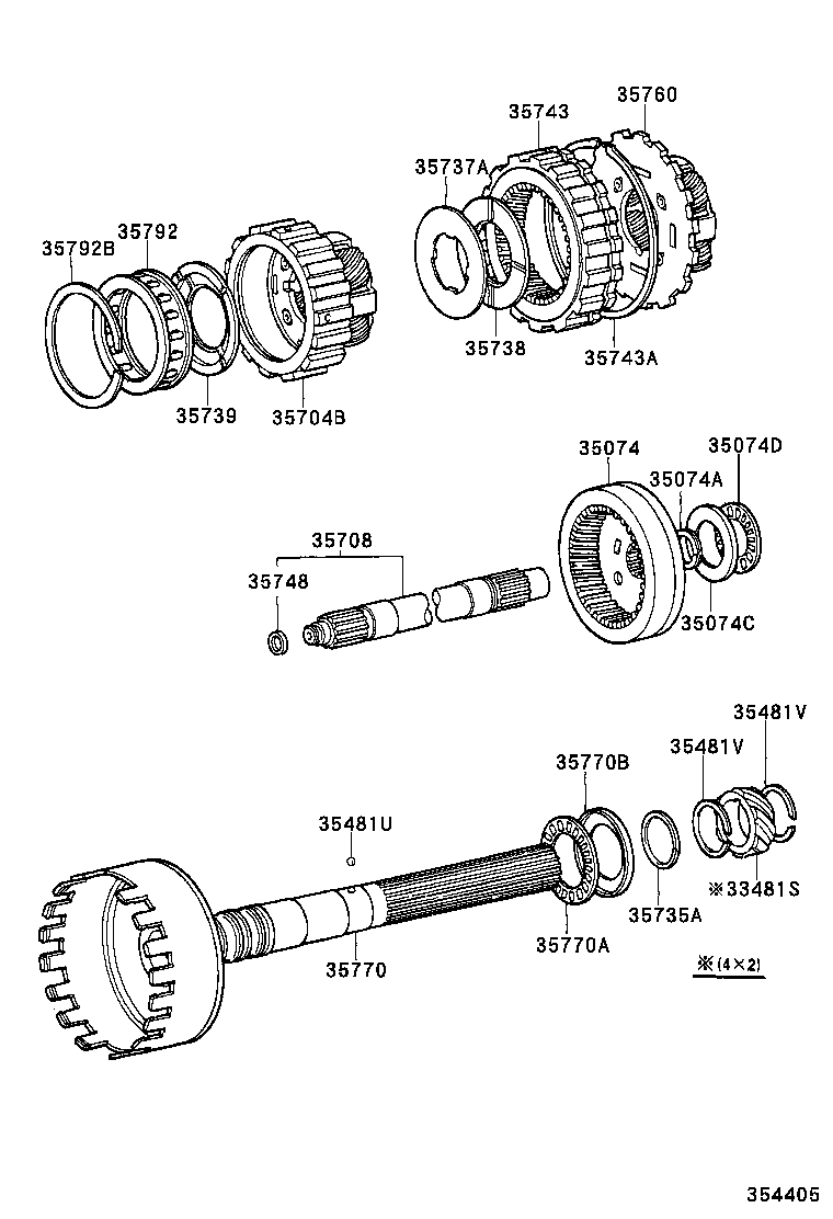 33481-26120 GEAR, SPEEDOMETER DRIVE (ATM) product image